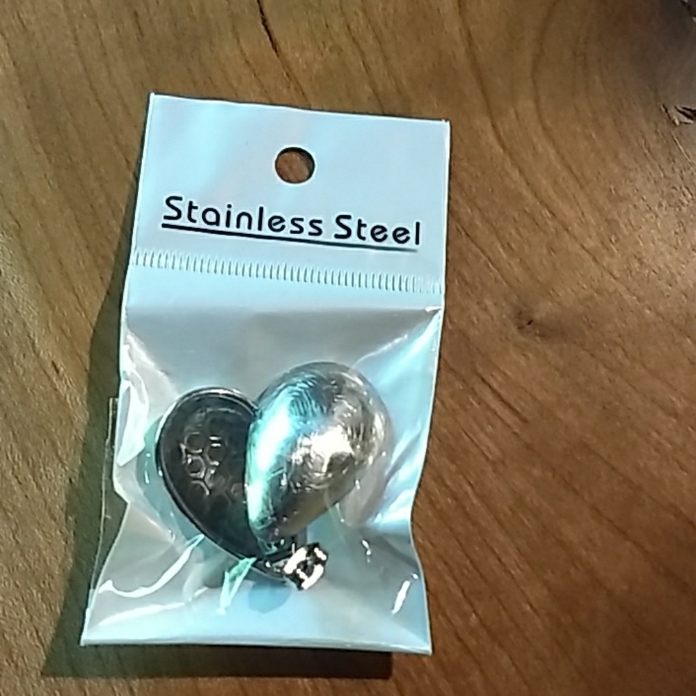 Silver earrings